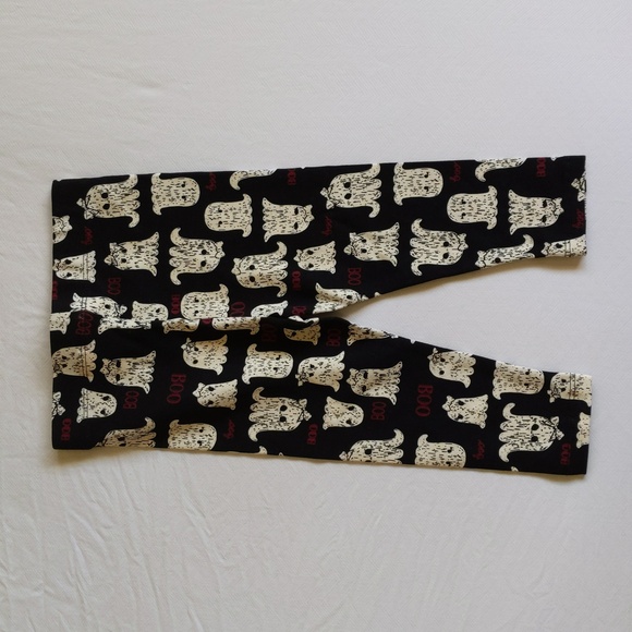 NEW joe fresh halloween ghost print leggings 12-18 months baby girl - Picture 4 of 4